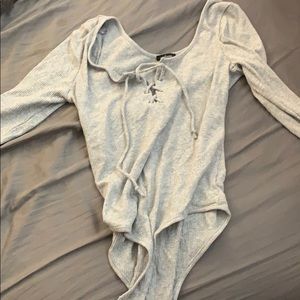 Grey Bodysuit